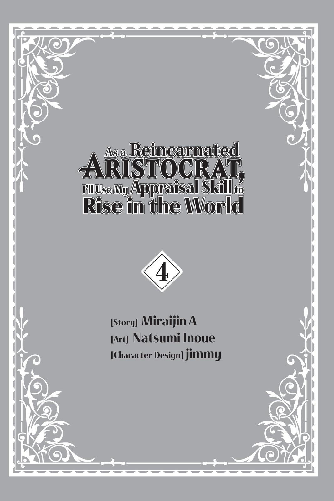 Read As a Reincarnated Aristocrat, I'll Use My Appraisal Skill to Rise in the World Manga Online