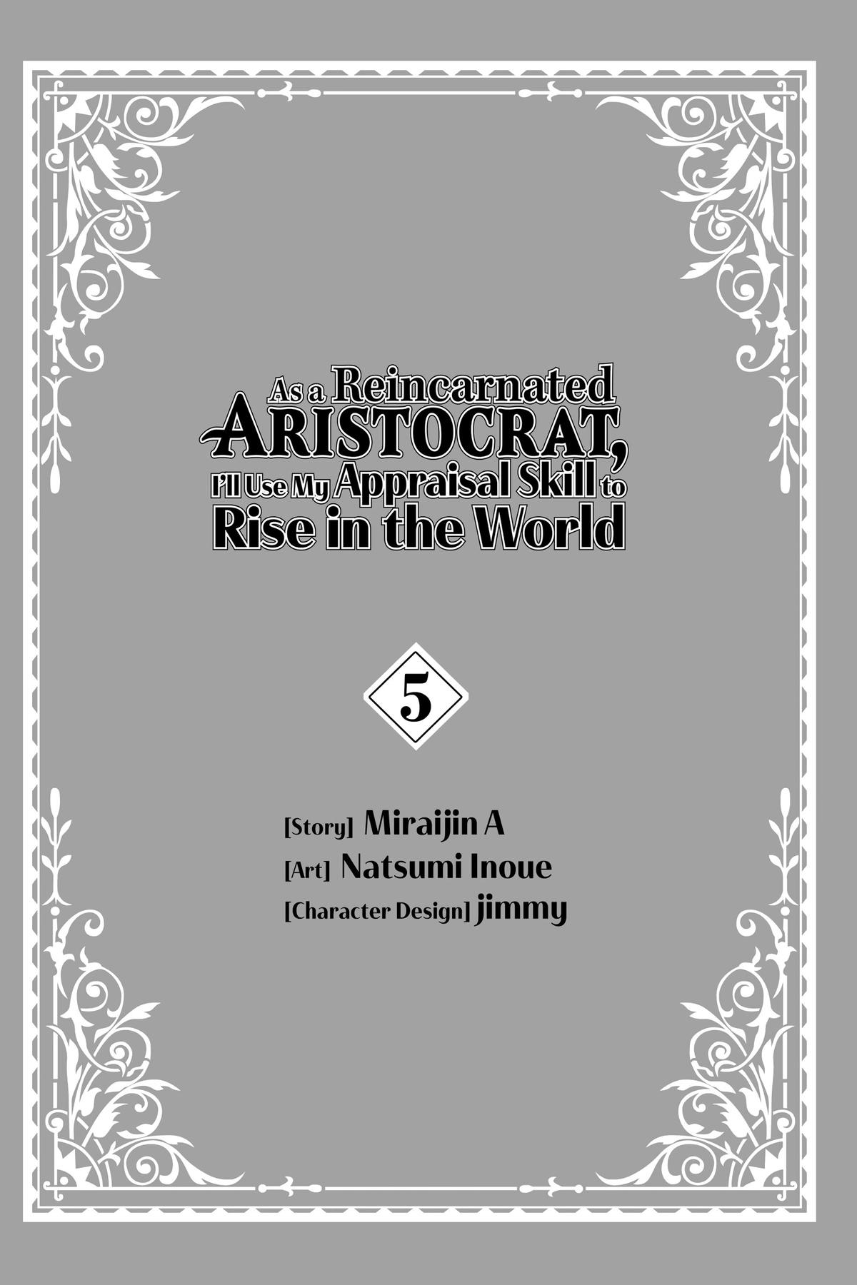 Read As a Reincarnated Aristocrat, I'll Use My Appraisal Skill to Rise in the World Manga Online