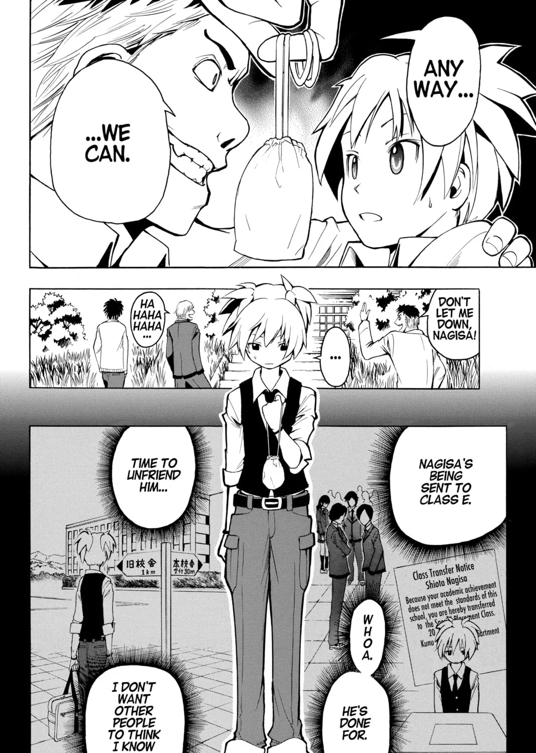 Read Assassination Classroom Manga Online