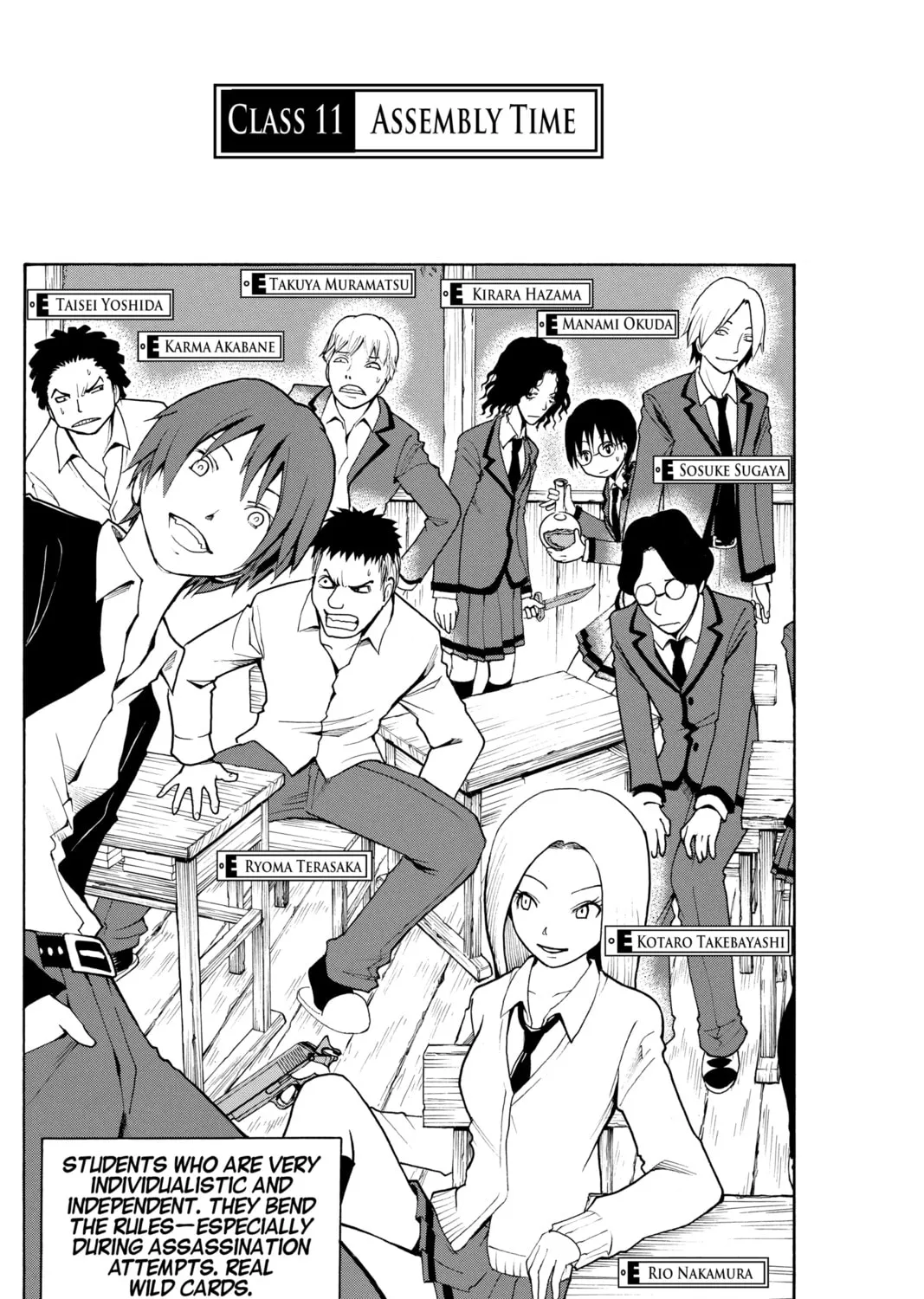 Read Assassination Classroom Manga Online