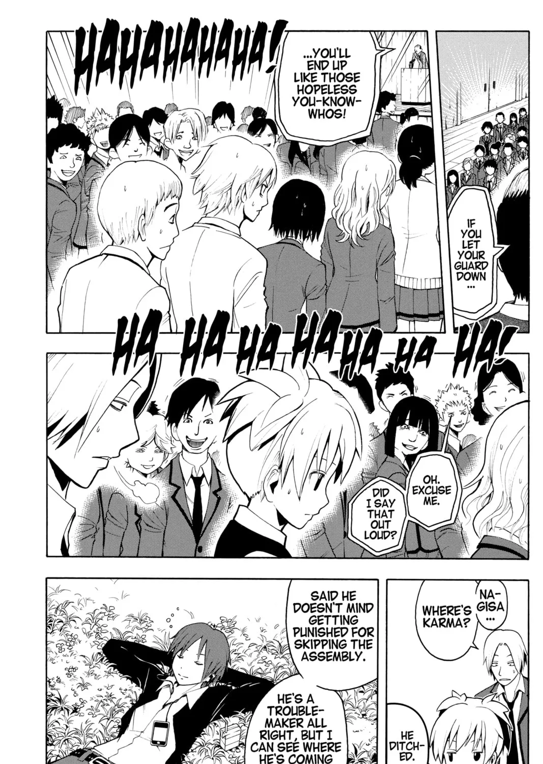 Read Assassination Classroom Manga Online