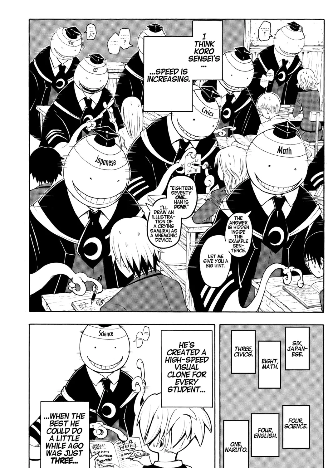 Read Assassination Classroom Manga Online