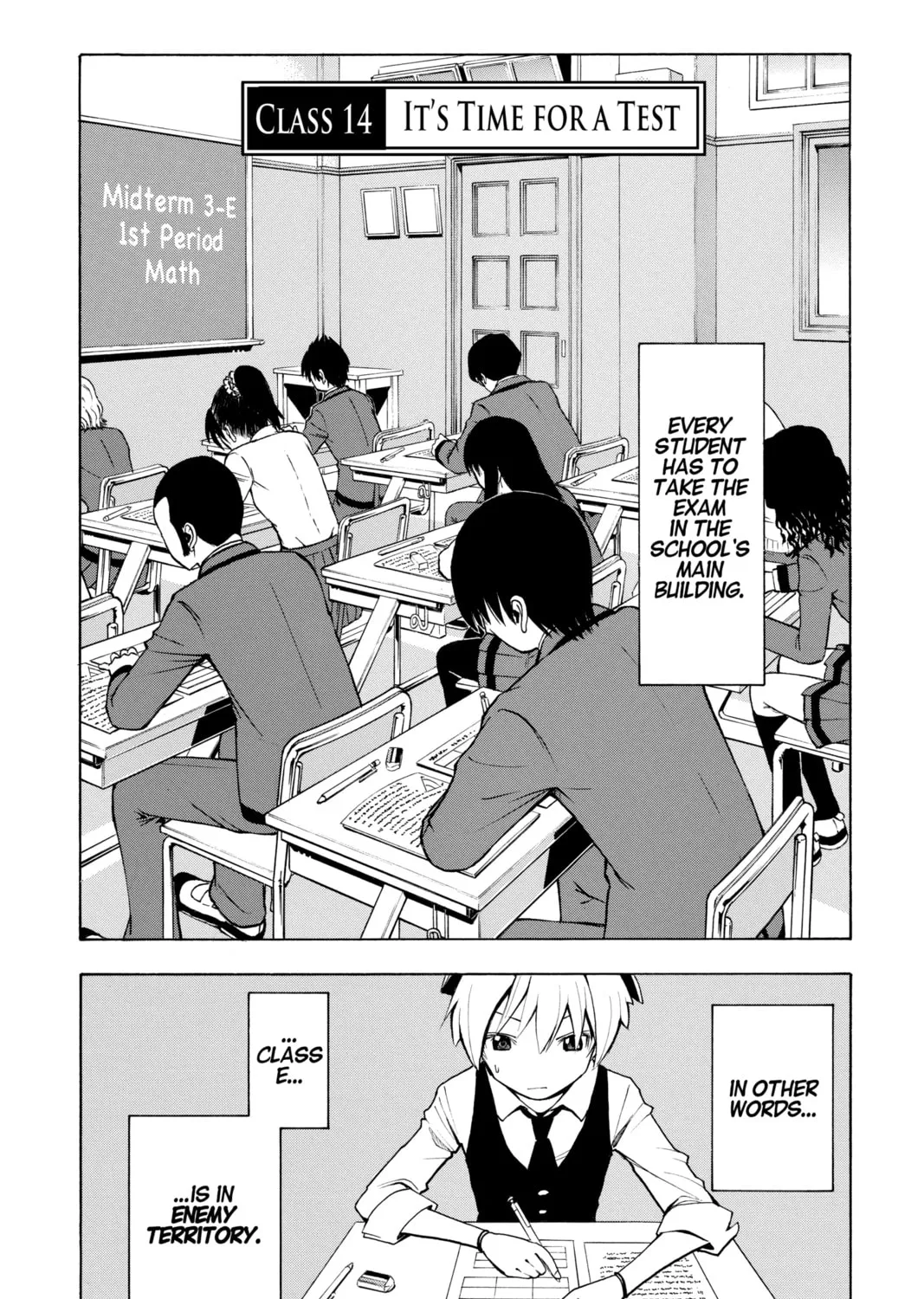 Read Assassination Classroom Manga Online