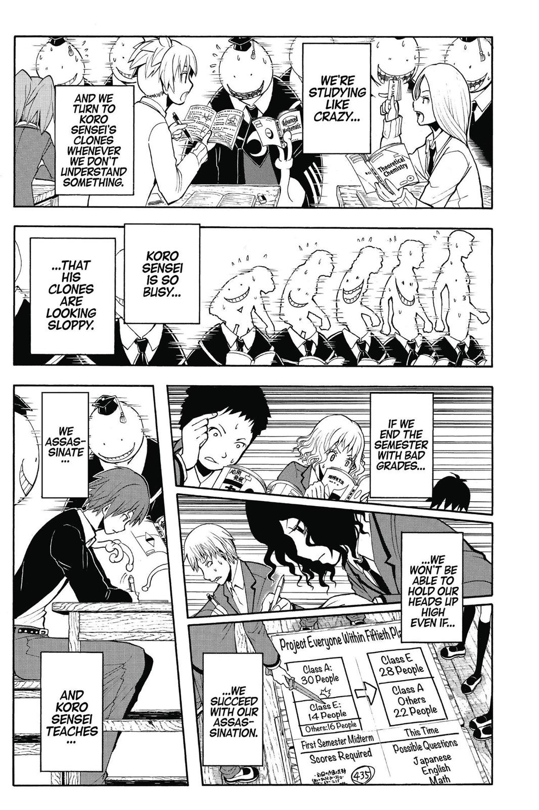 Read Assassination Classroom Manga Online