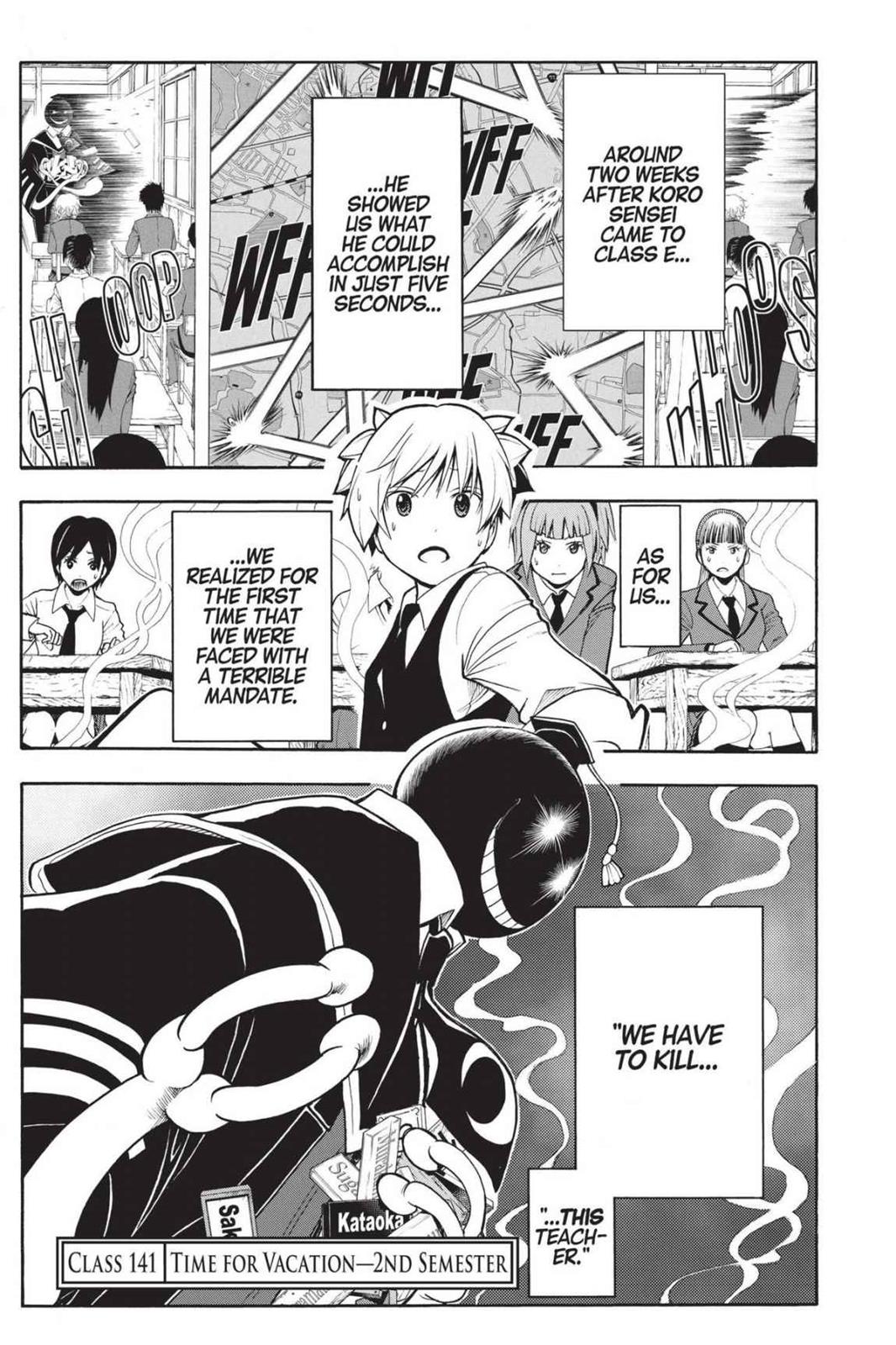 Read Assassination Classroom Manga Online