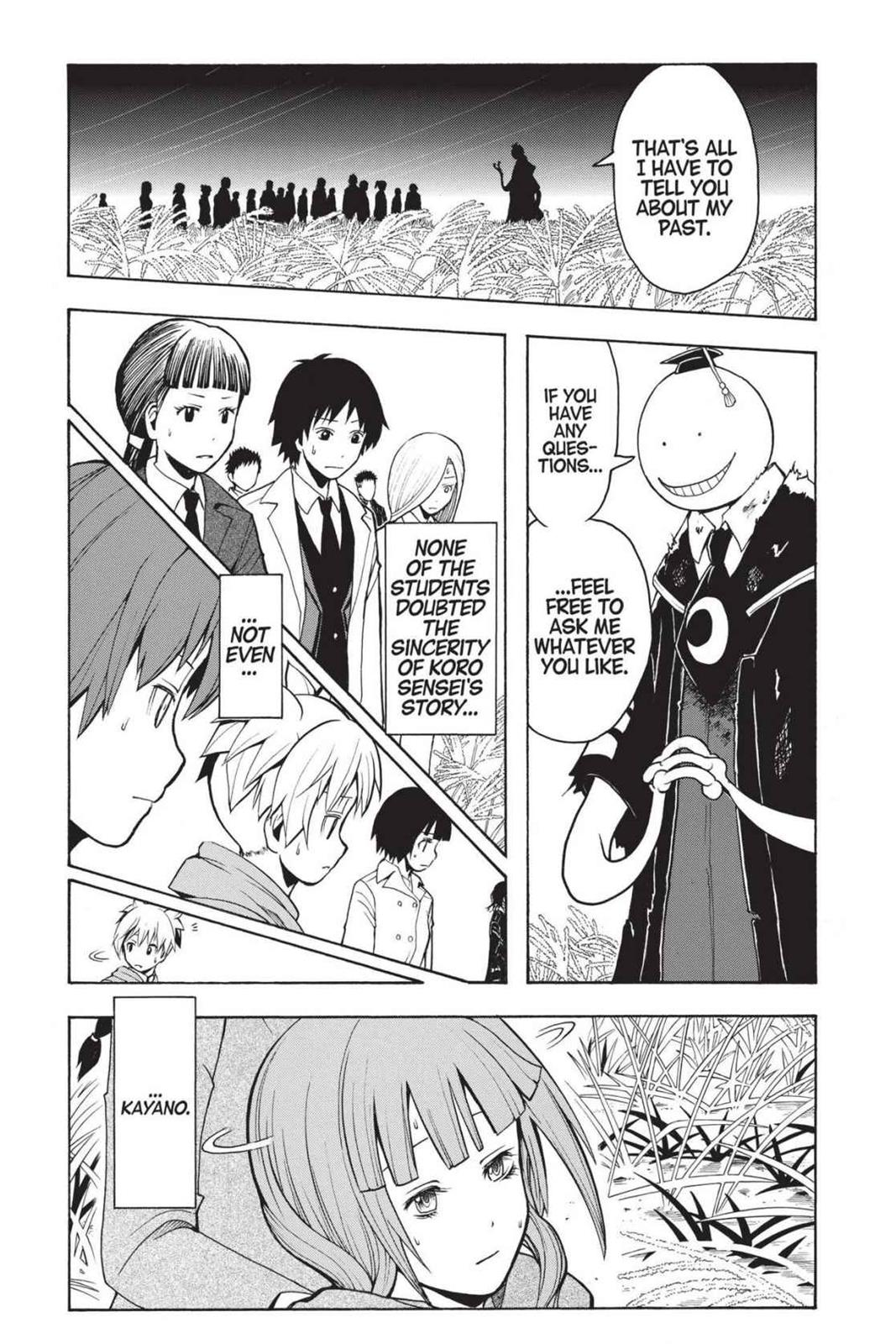 Read Assassination Classroom Manga Online