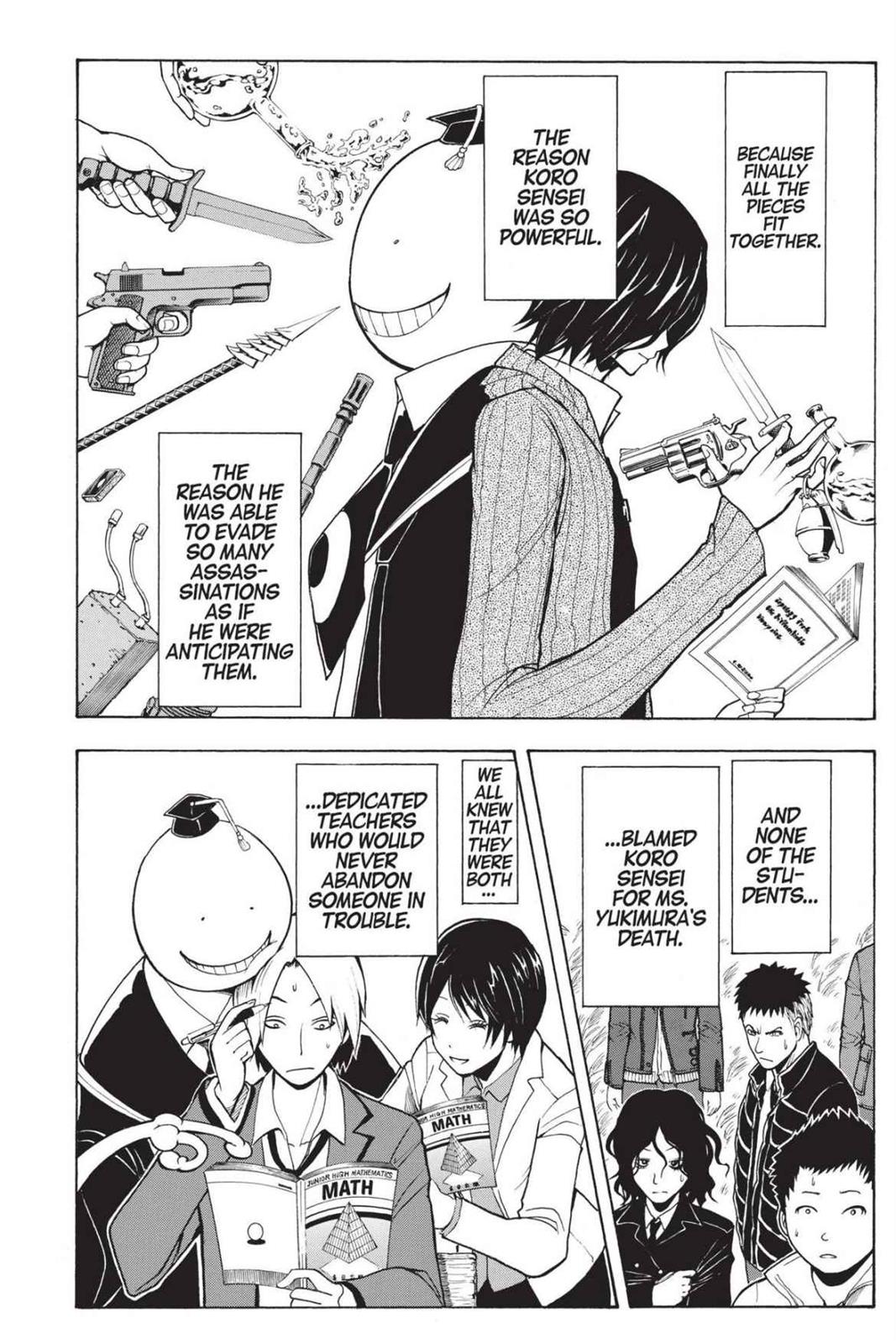 Read Assassination Classroom Manga Online