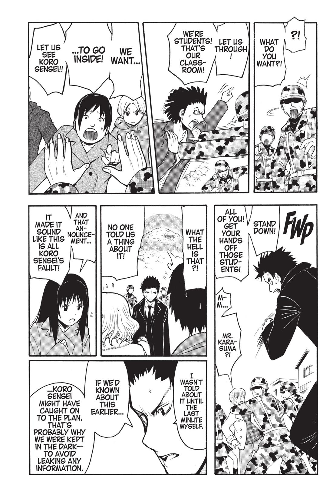 Read Assassination Classroom Manga Online