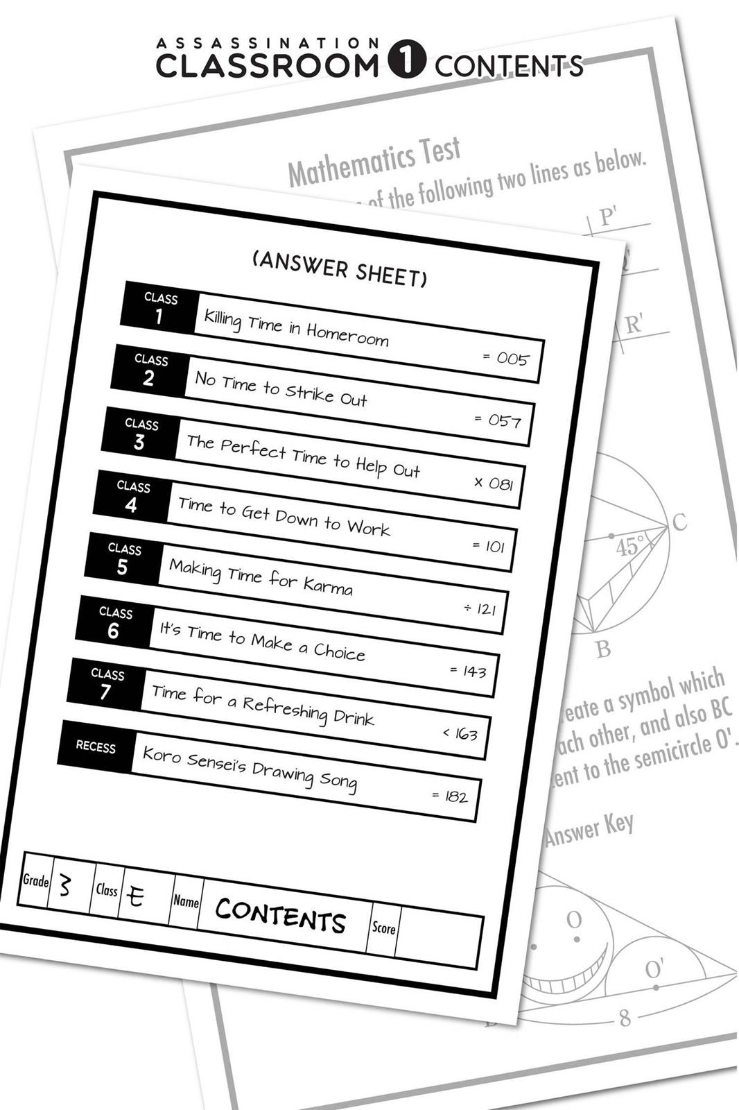Read Assassination Classroom Manga Online