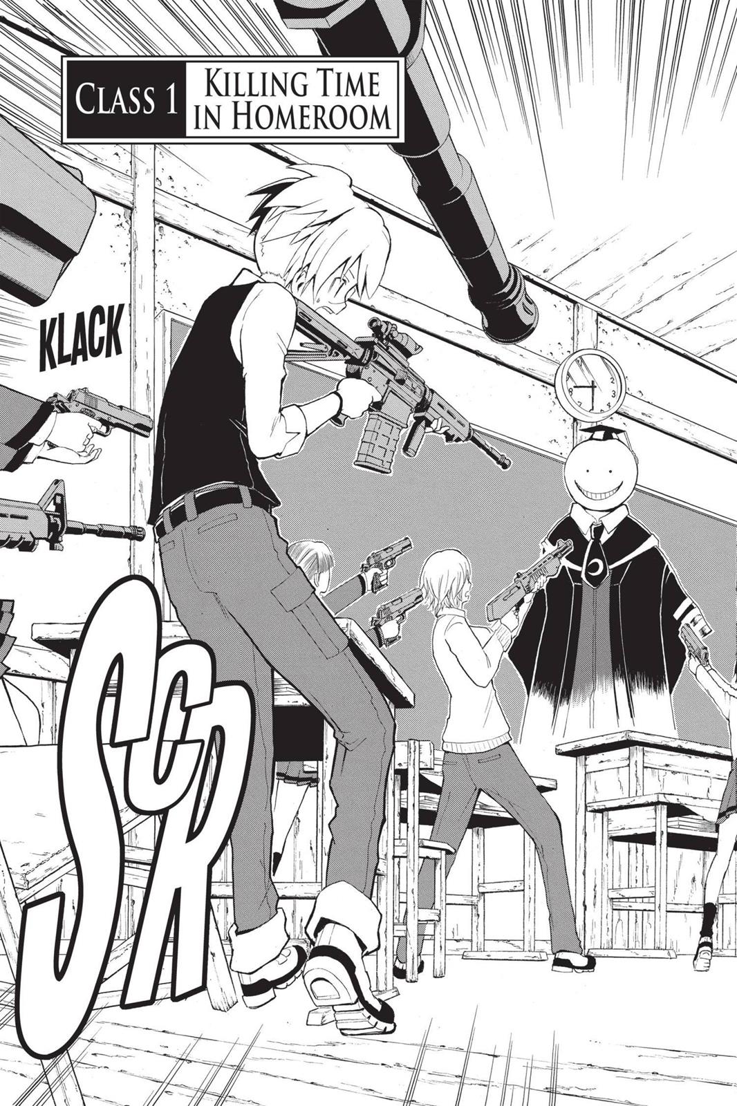 Read Assassination Classroom Manga Online