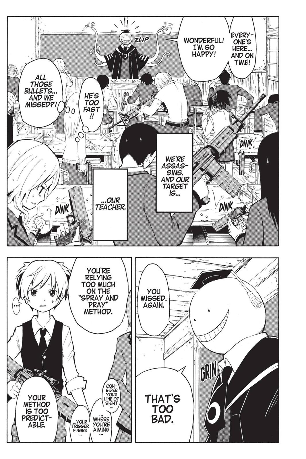 Read Assassination Classroom Manga Online