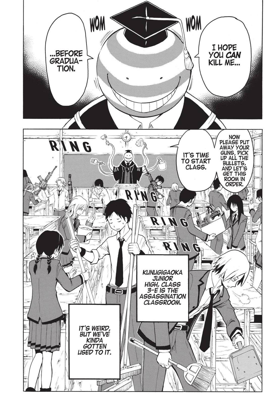 Read Assassination Classroom Manga Online