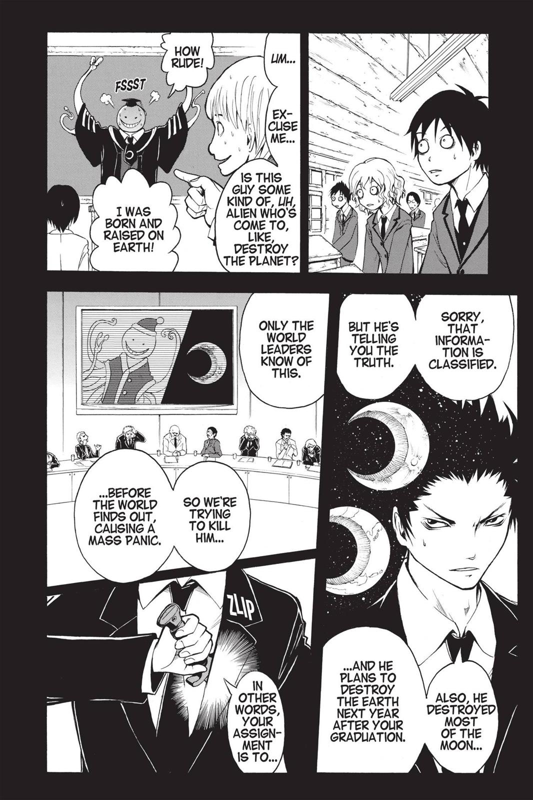 Read Assassination Classroom Manga Online