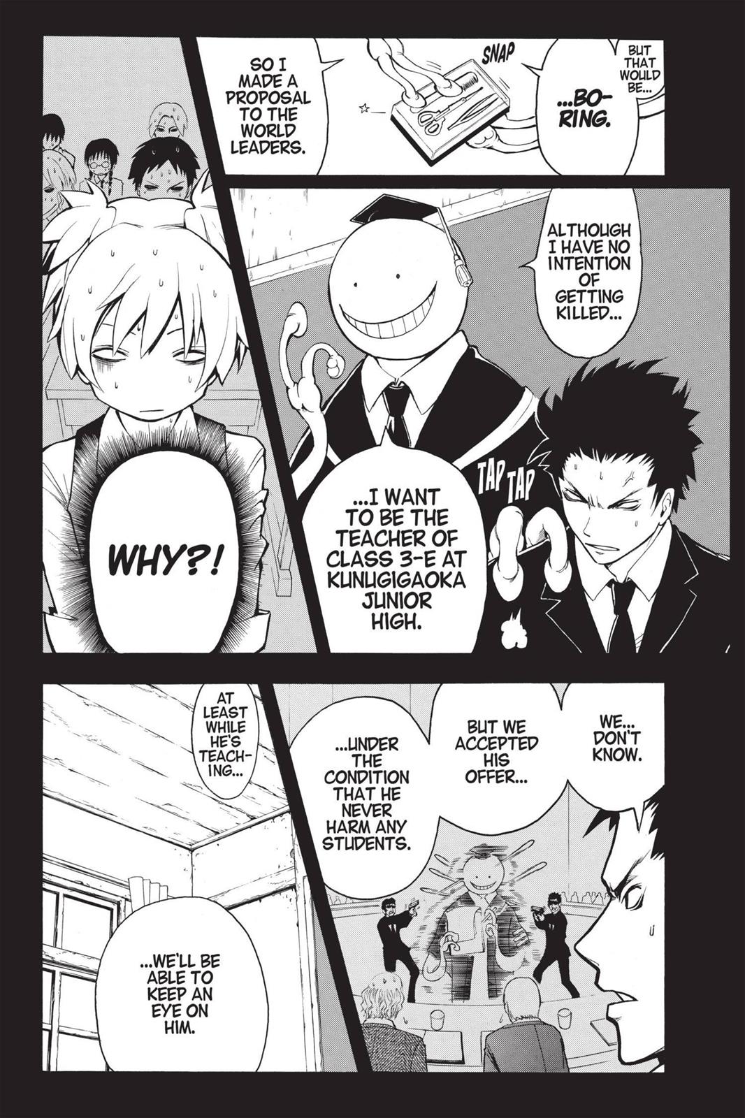 Read Assassination Classroom Manga Online