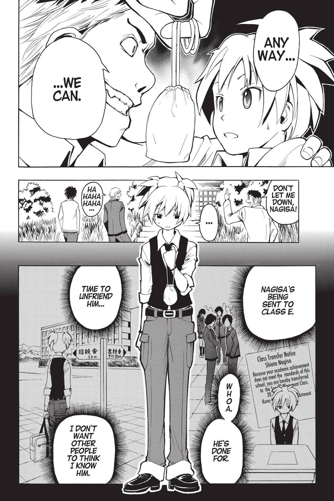 Read Assassination Classroom Manga Online