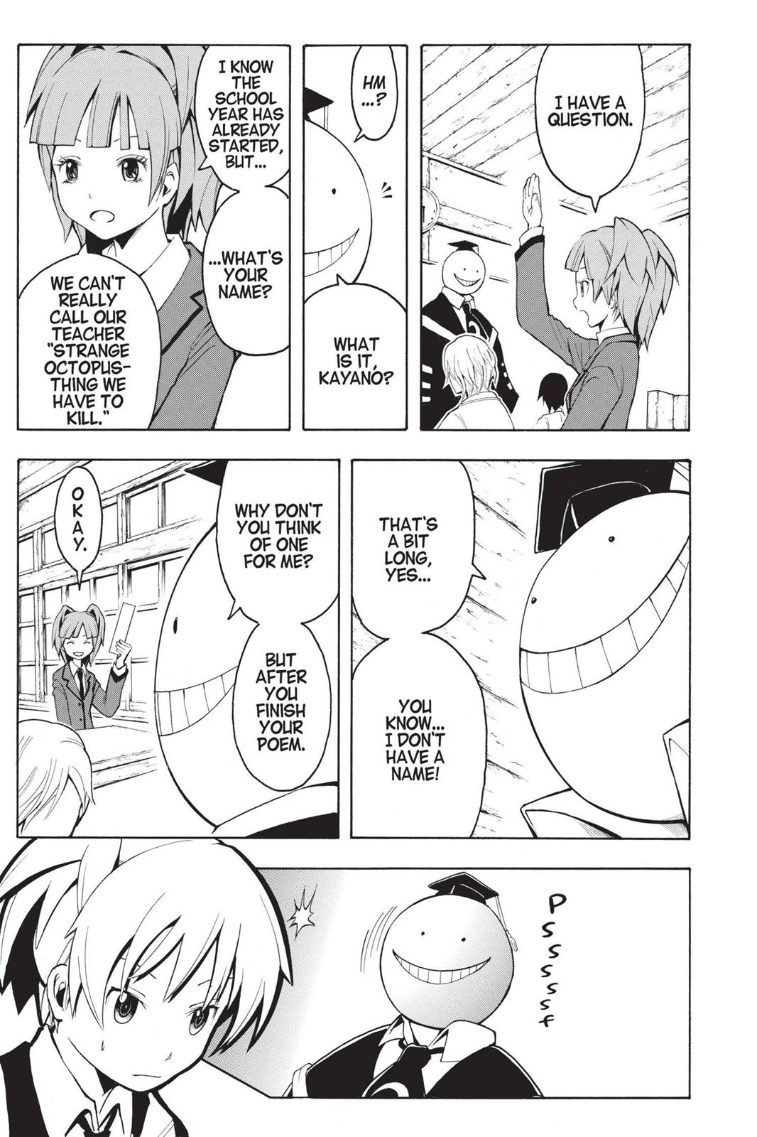 Read Assassination Classroom Manga Online
