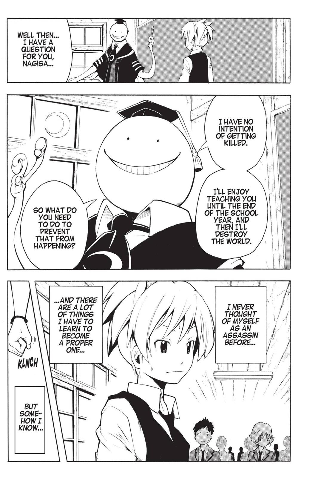 Read Assassination Classroom Manga Online