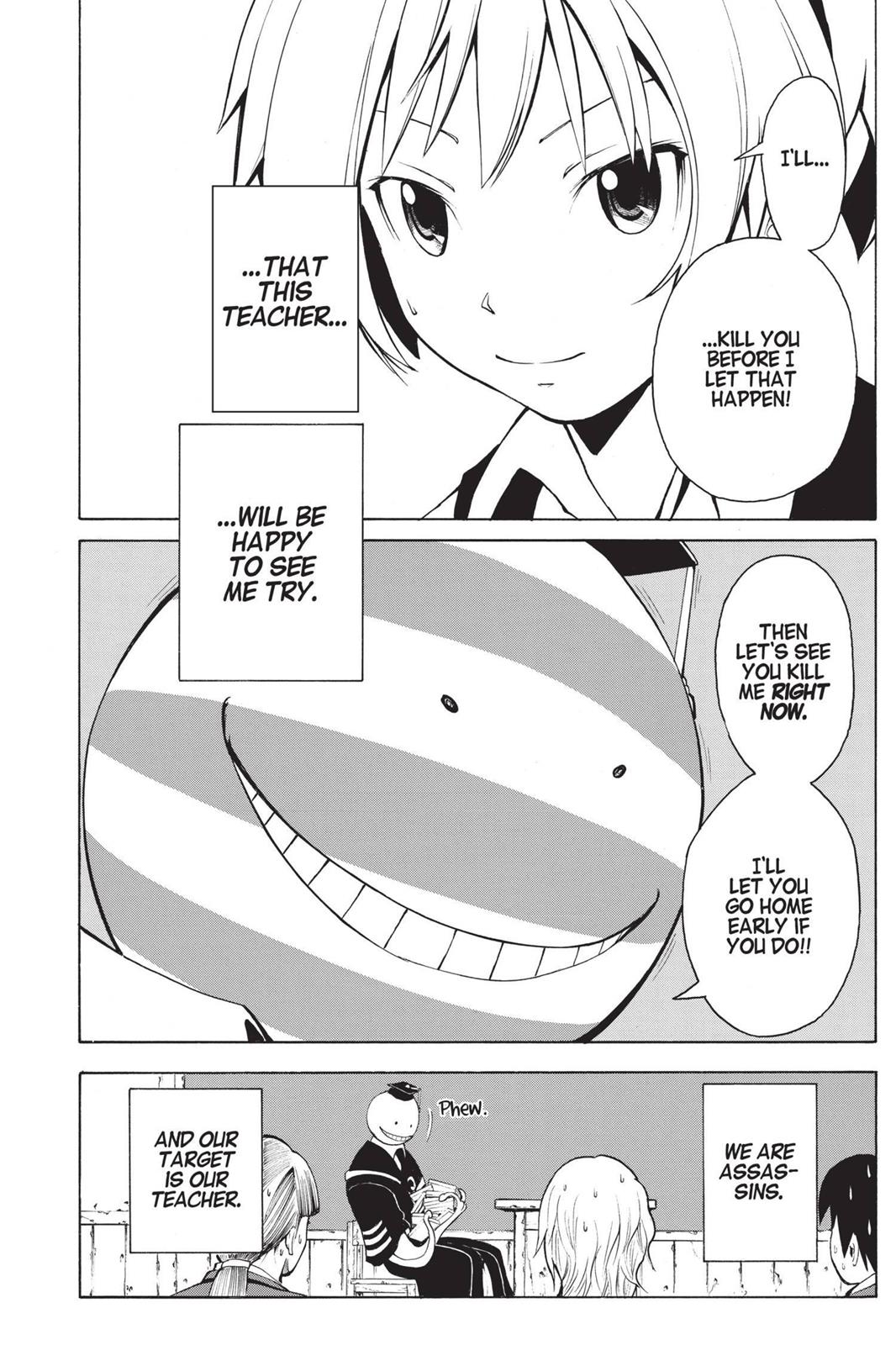 Read Assassination Classroom Manga Online