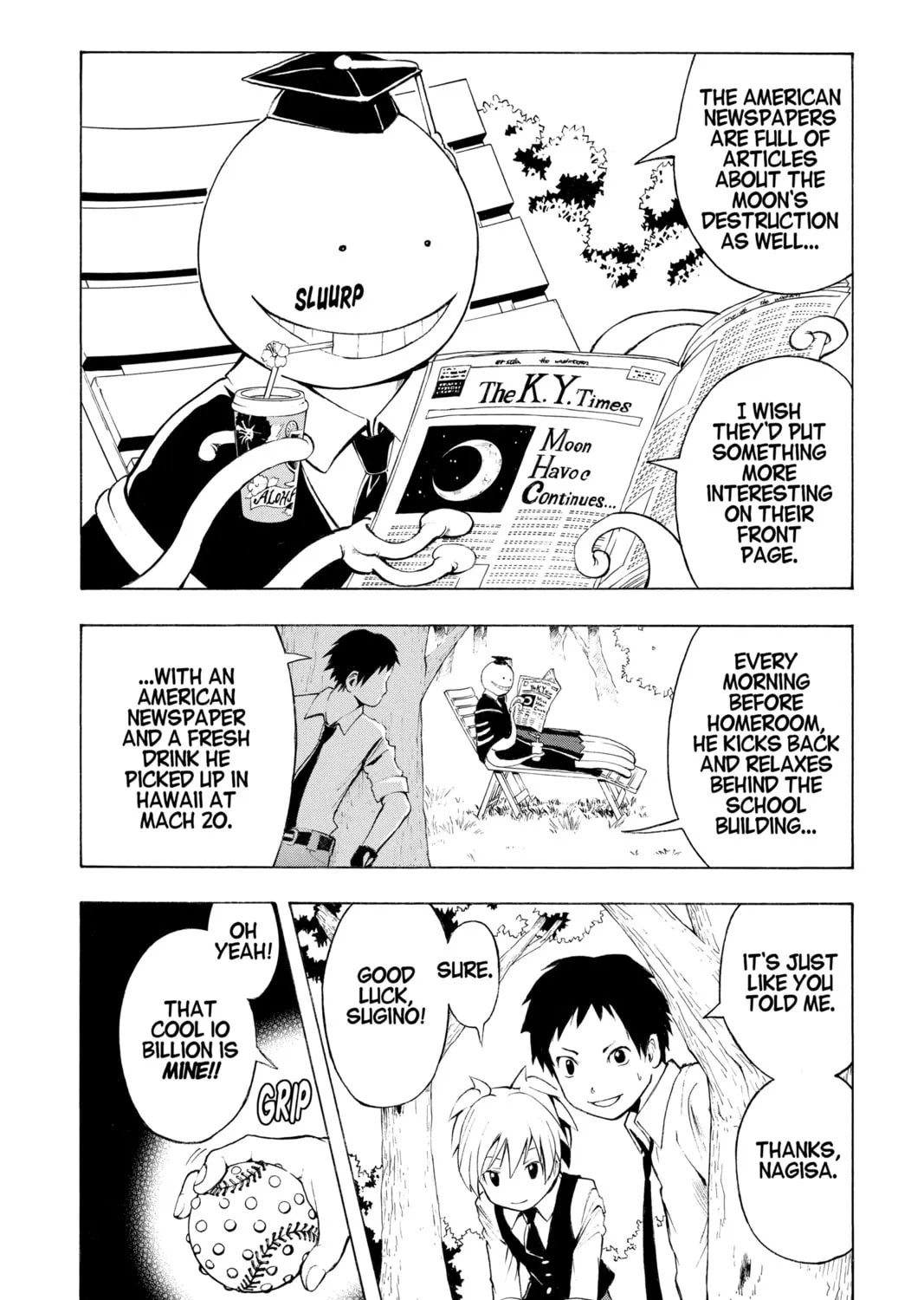 Read Assassination Classroom Manga Online