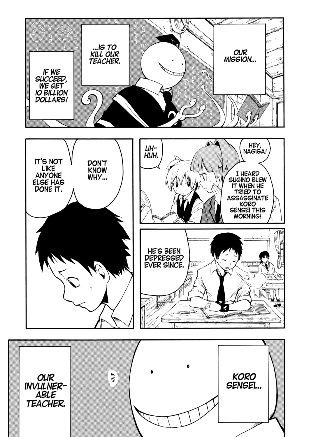 Read Assassination Classroom Manga Online