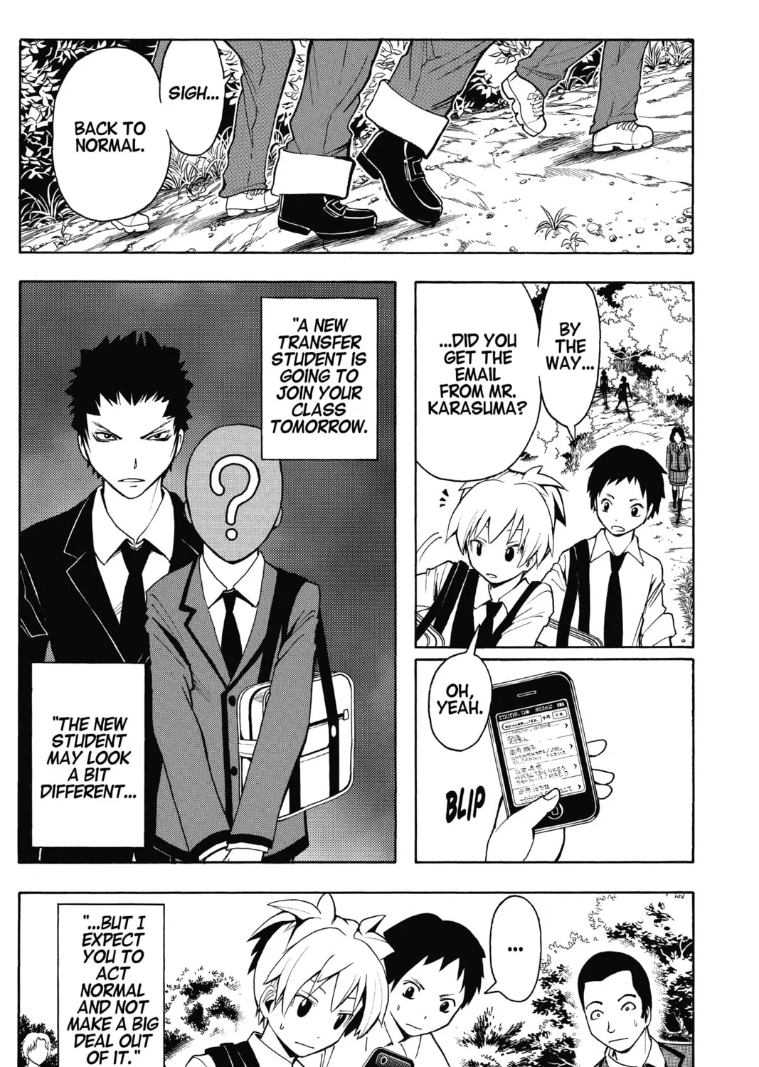 Read Assassination Classroom Manga Online