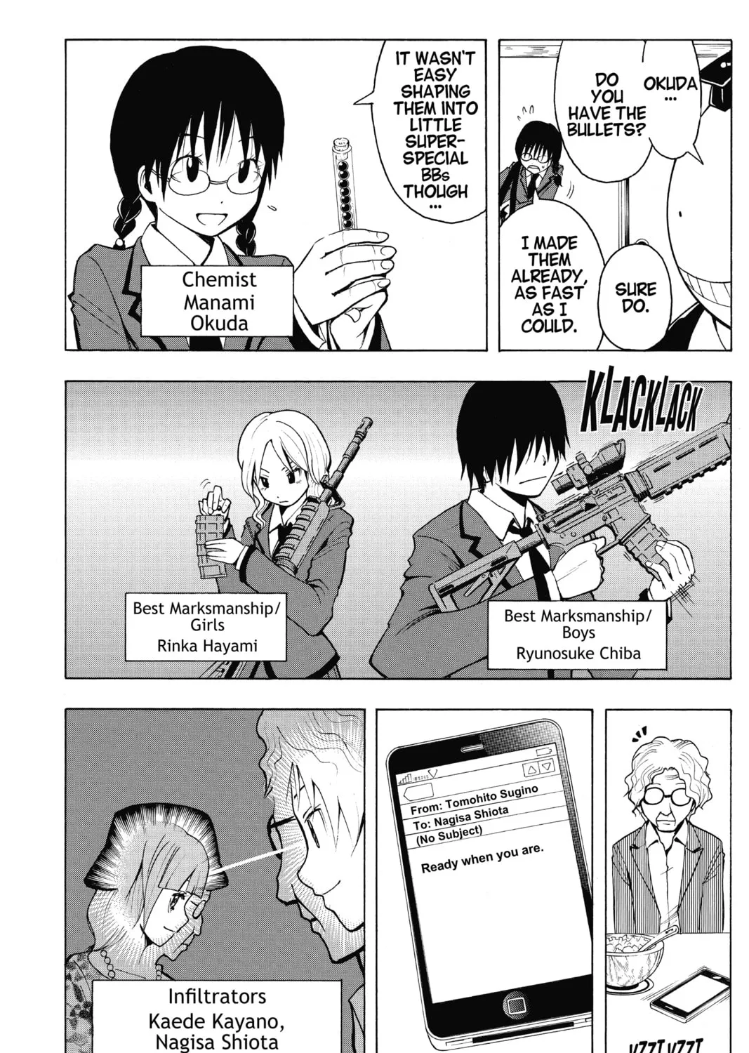 Read Assassination Classroom Manga Online