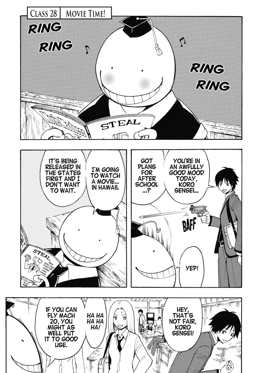 Read Assassination Classroom Manga Online