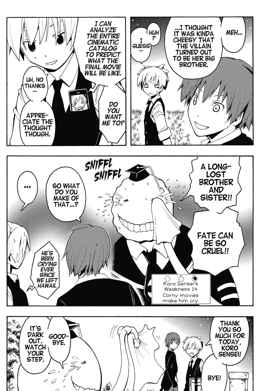 Read Assassination Classroom Manga Online
