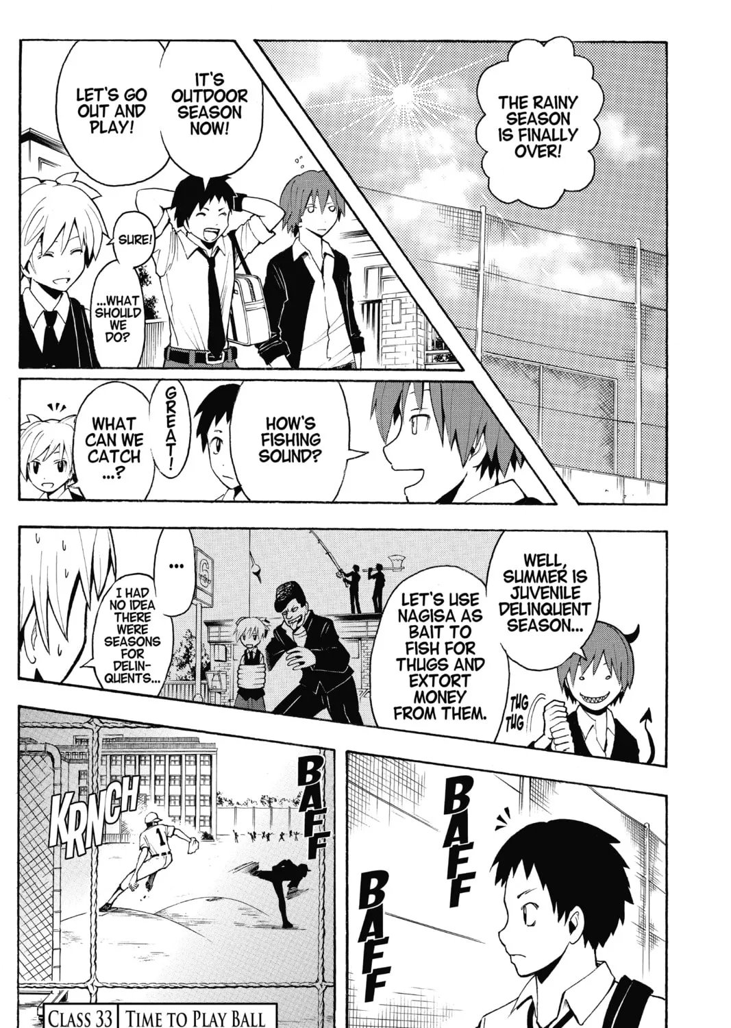 Read Assassination Classroom Manga Online