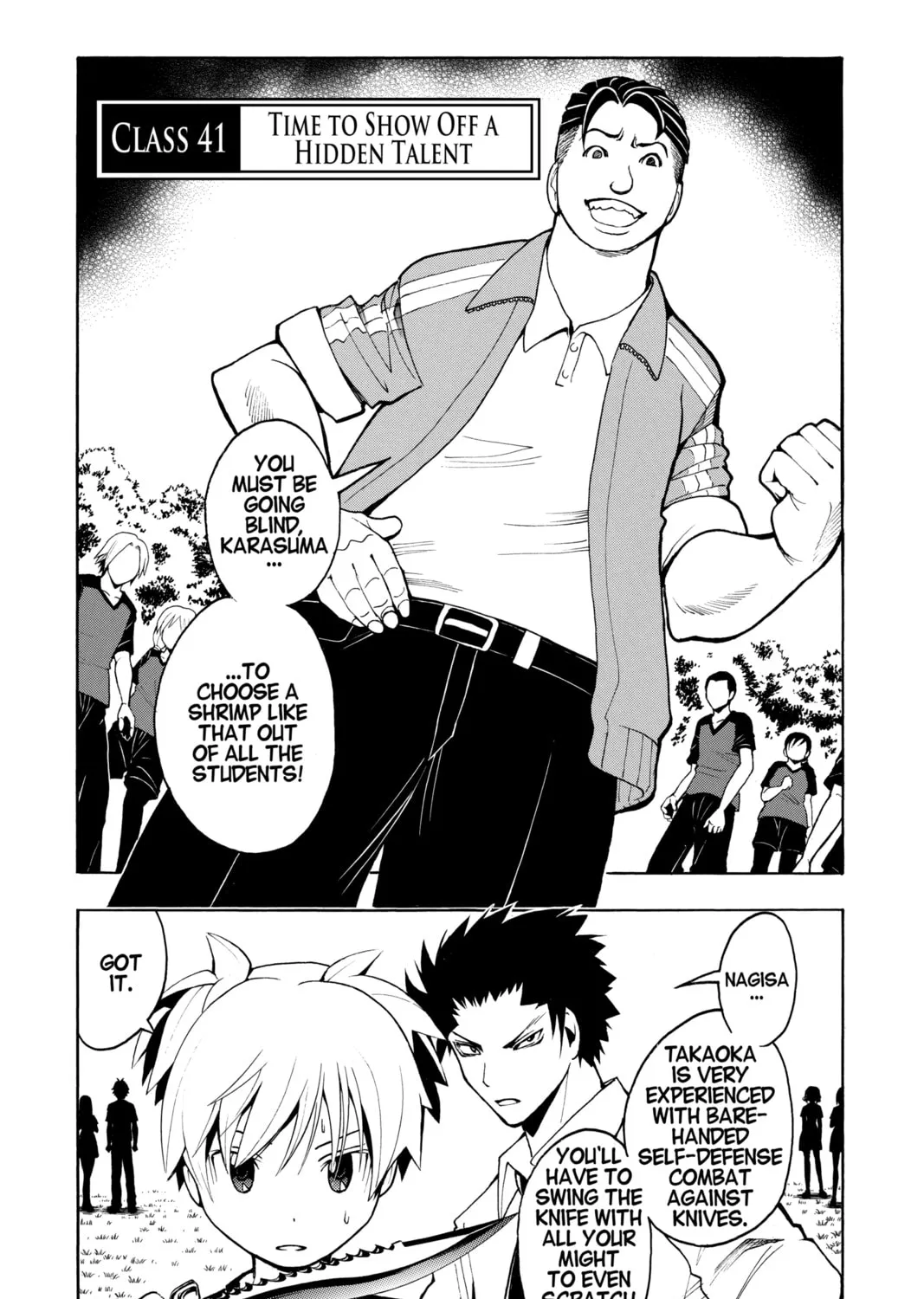 Read Assassination Classroom Manga Online