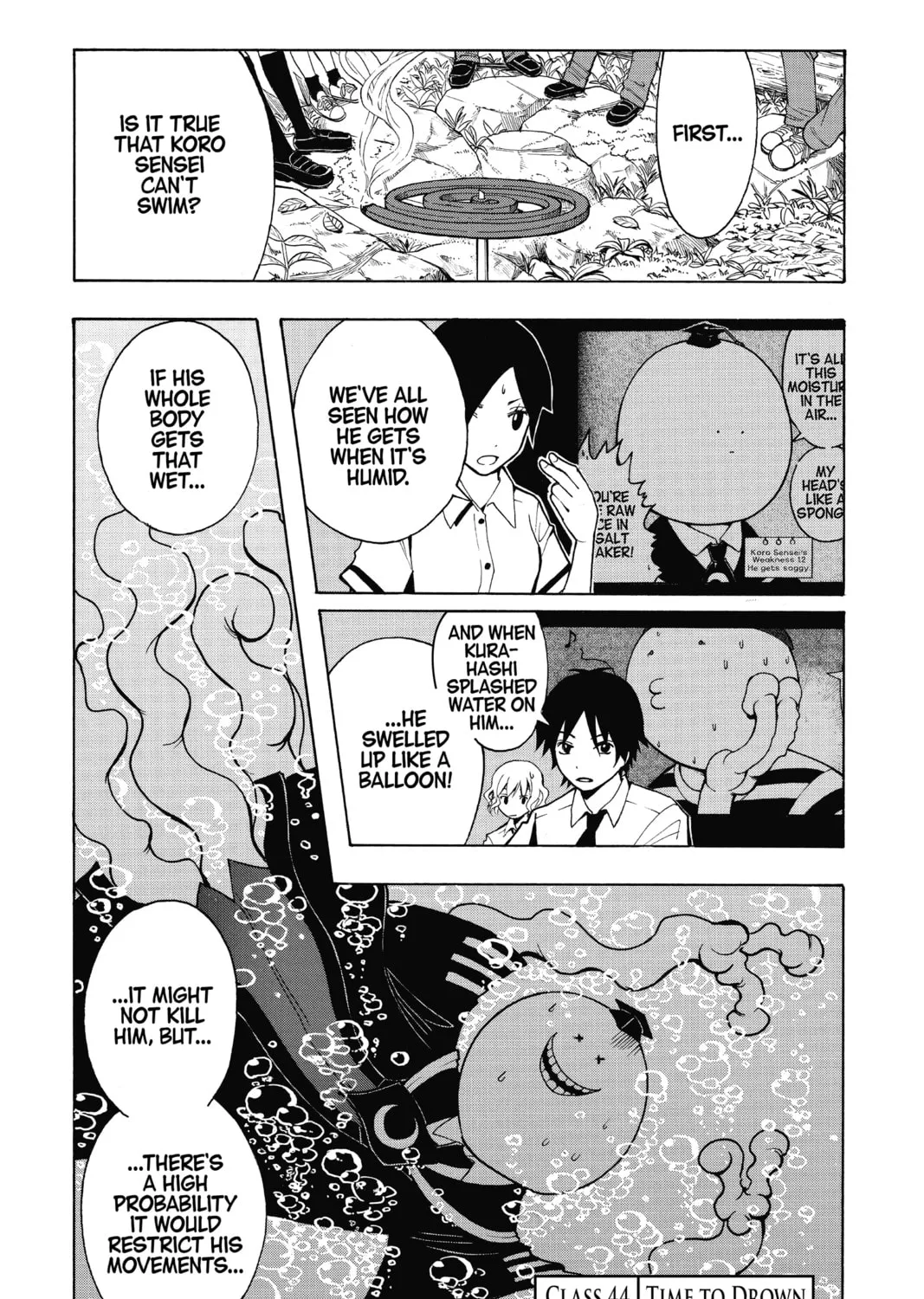 Read Assassination Classroom Manga Online
