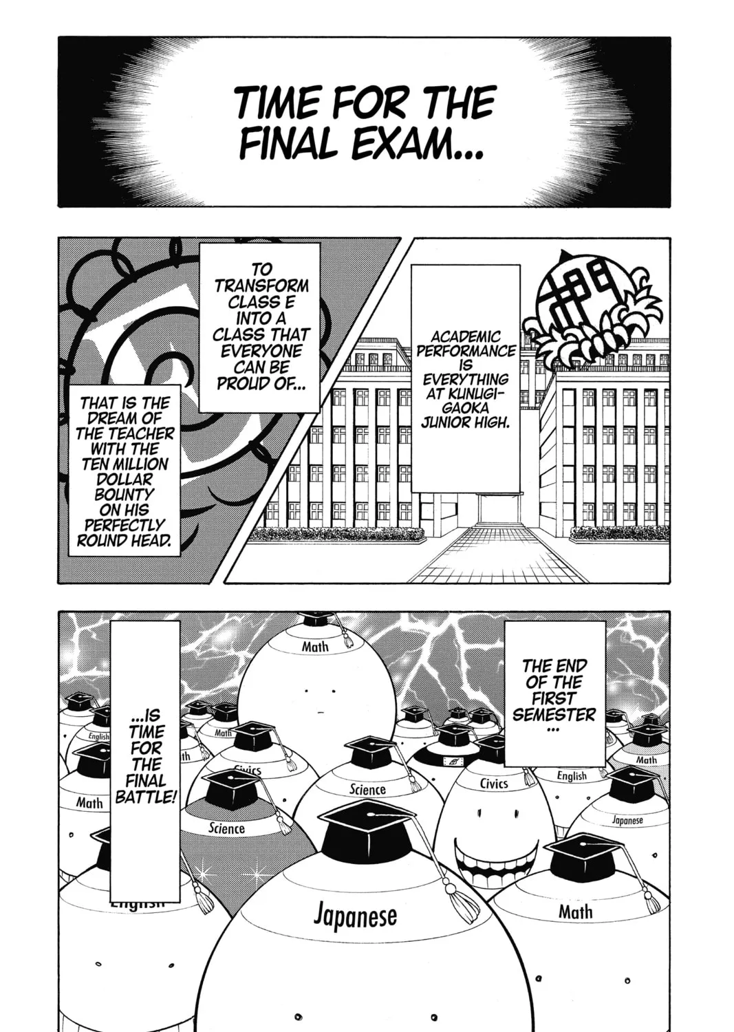 Read Assassination Classroom Manga Online