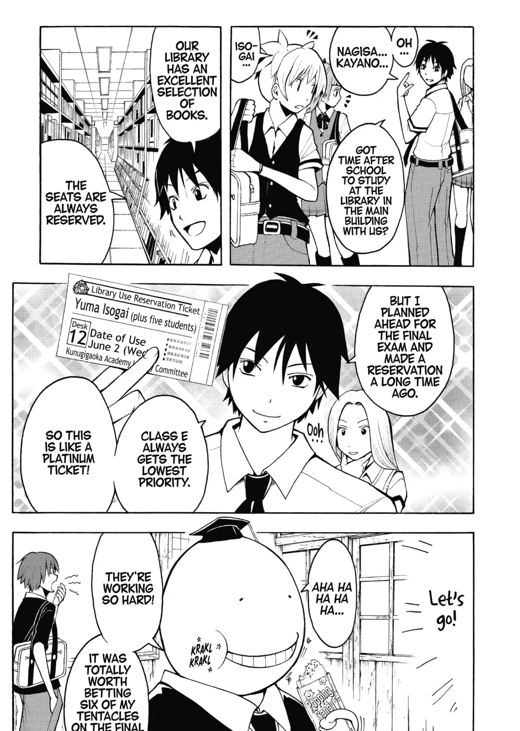 Read Assassination Classroom Manga Online