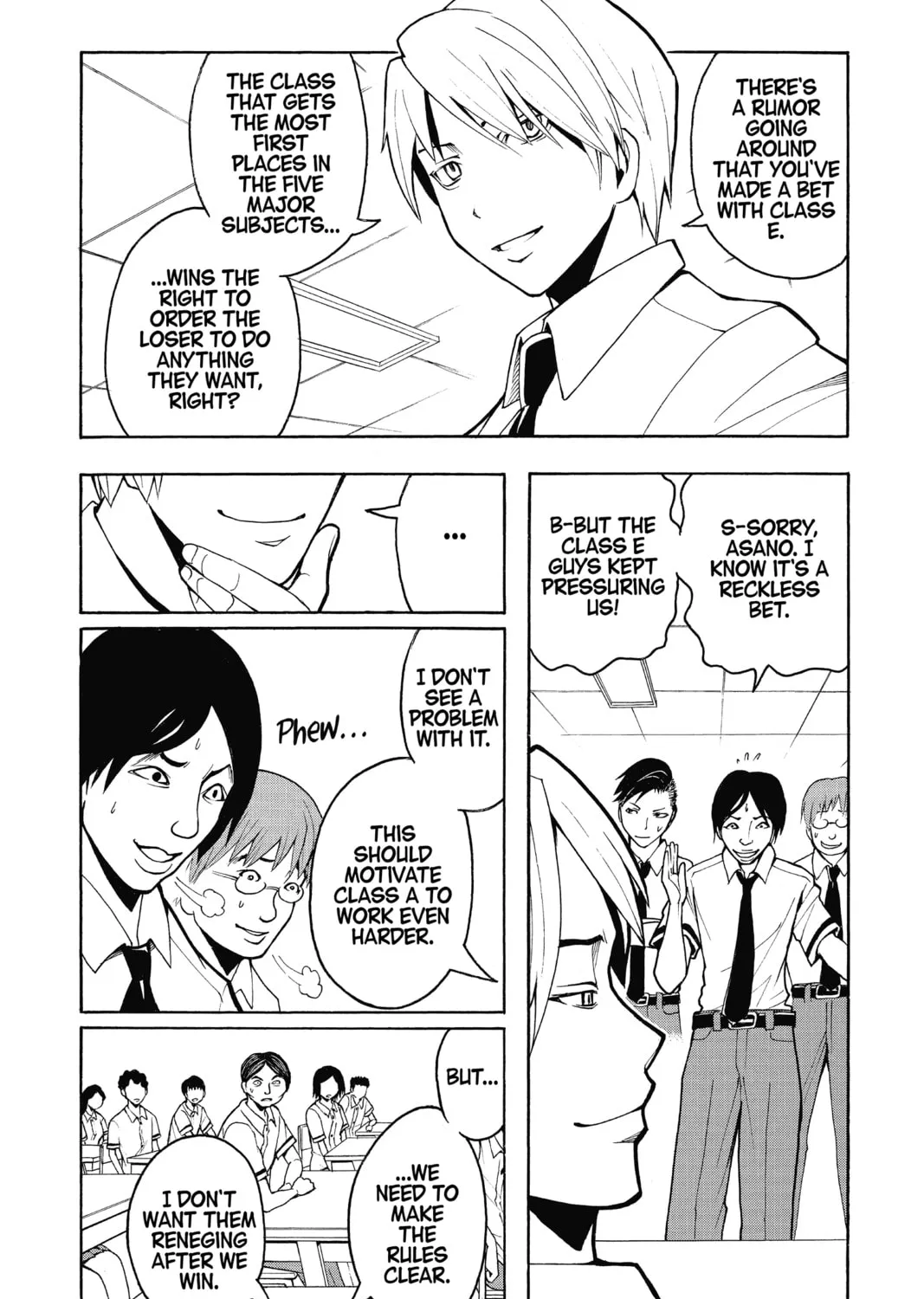 Read Assassination Classroom Manga Online