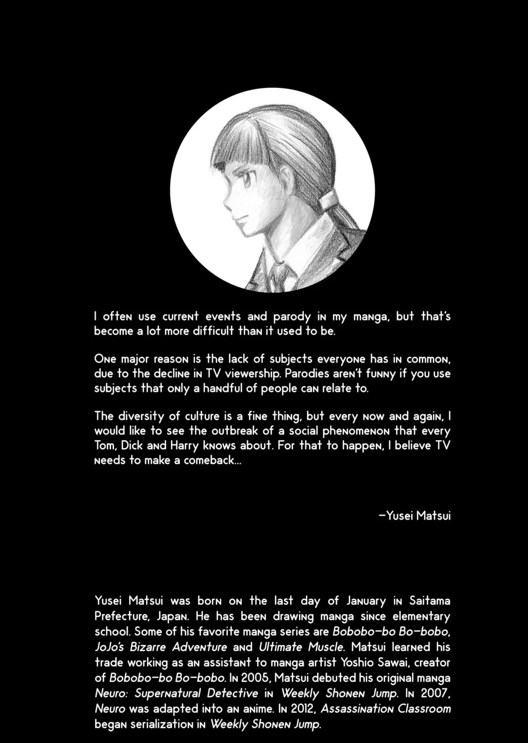 Read Assassination Classroom Manga Online