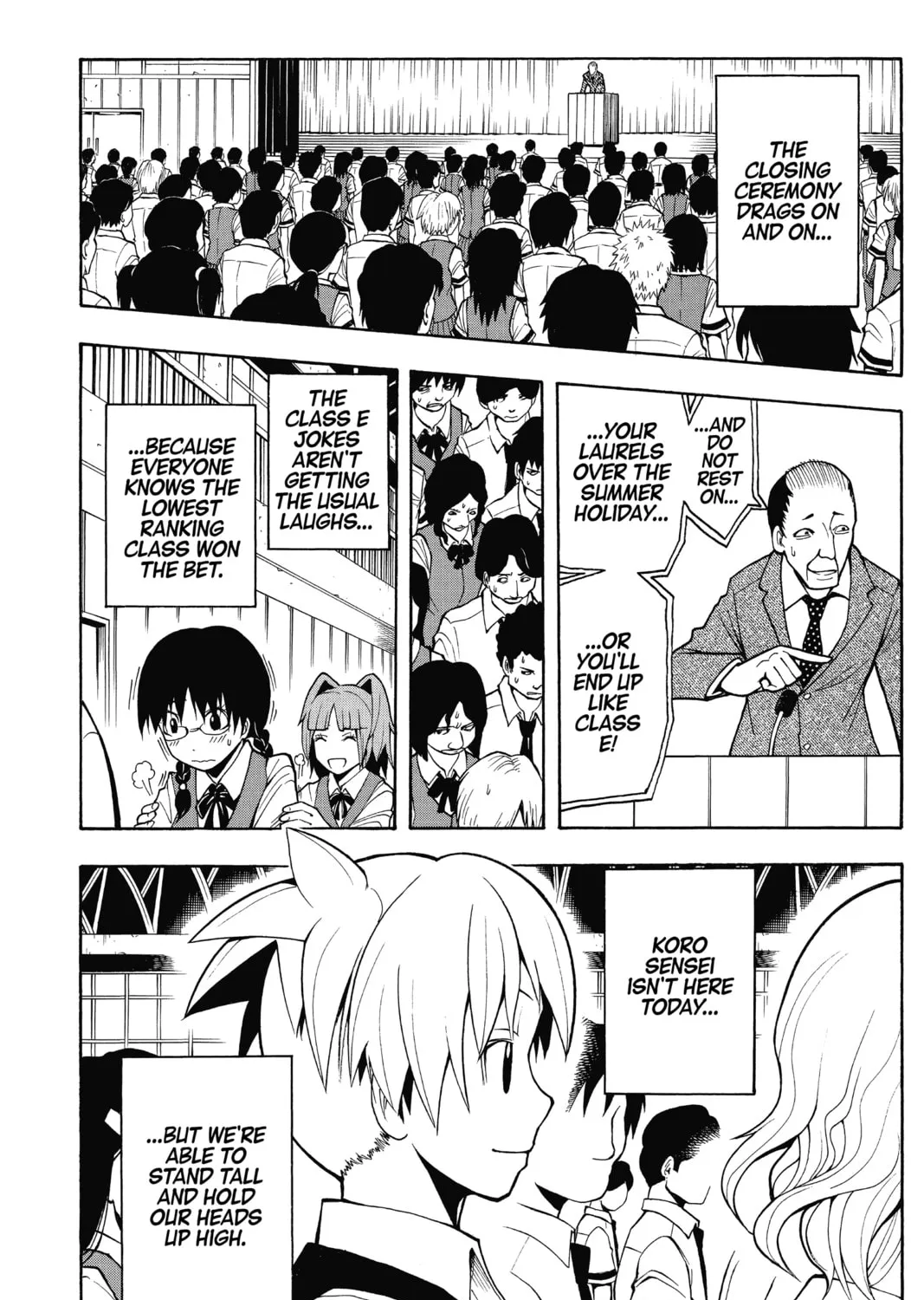 Read Assassination Classroom Manga Online