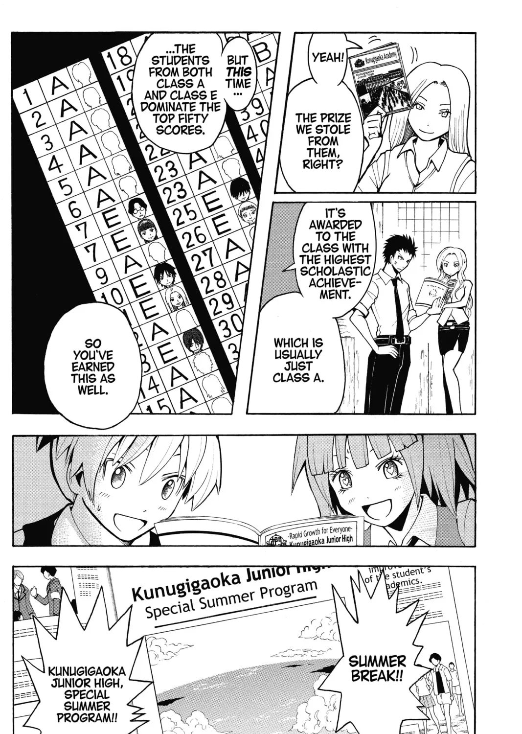 Read Assassination Classroom Manga Online