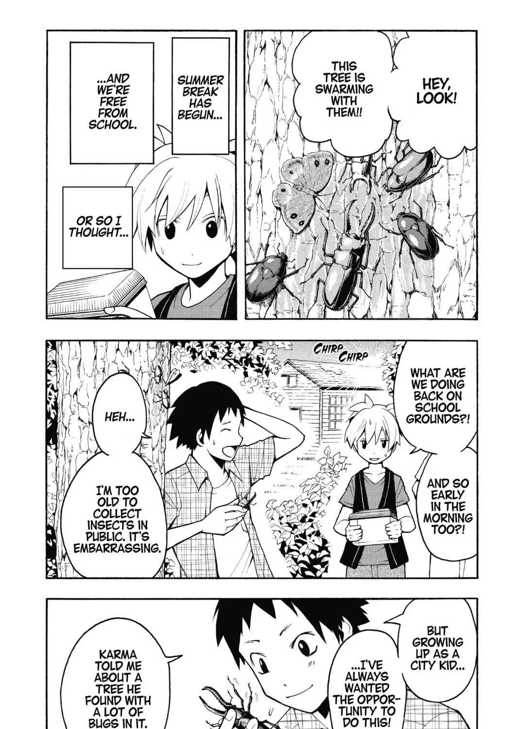 Read Assassination Classroom Manga Online