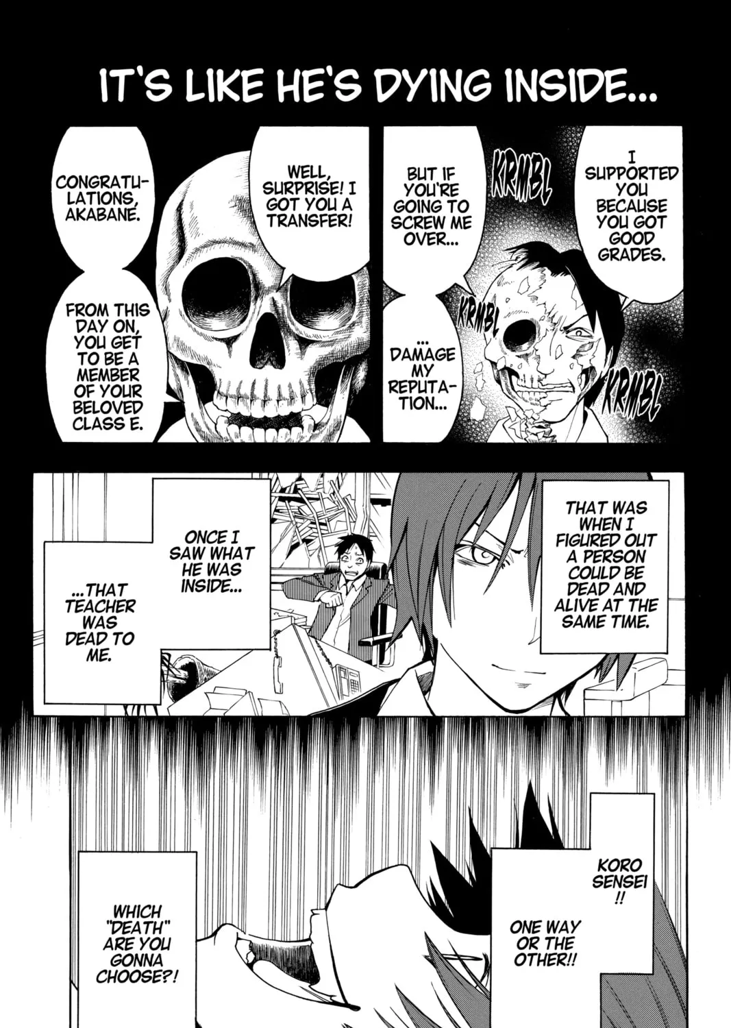 Read Assassination Classroom Manga Online