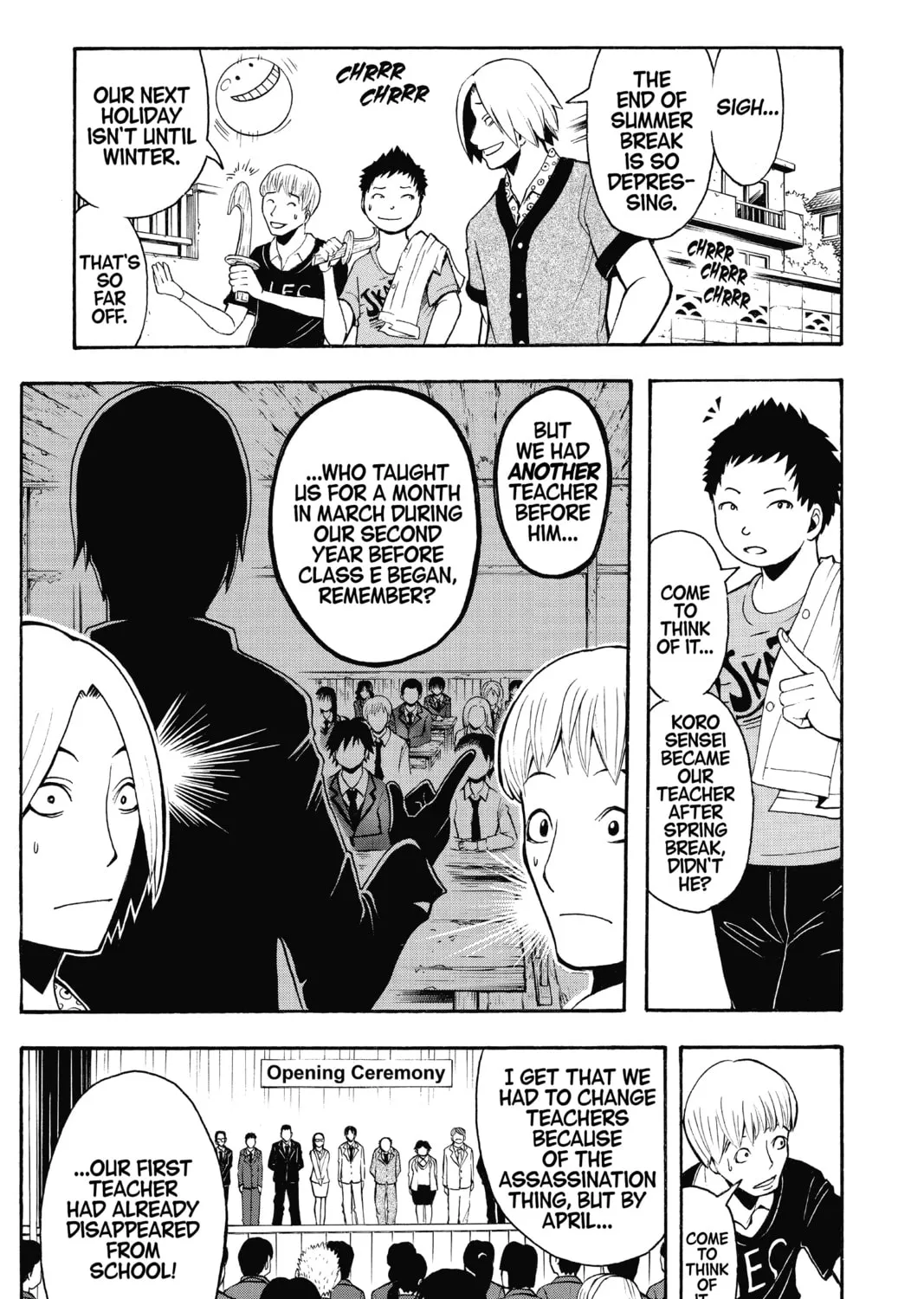 Read Assassination Classroom Manga Online