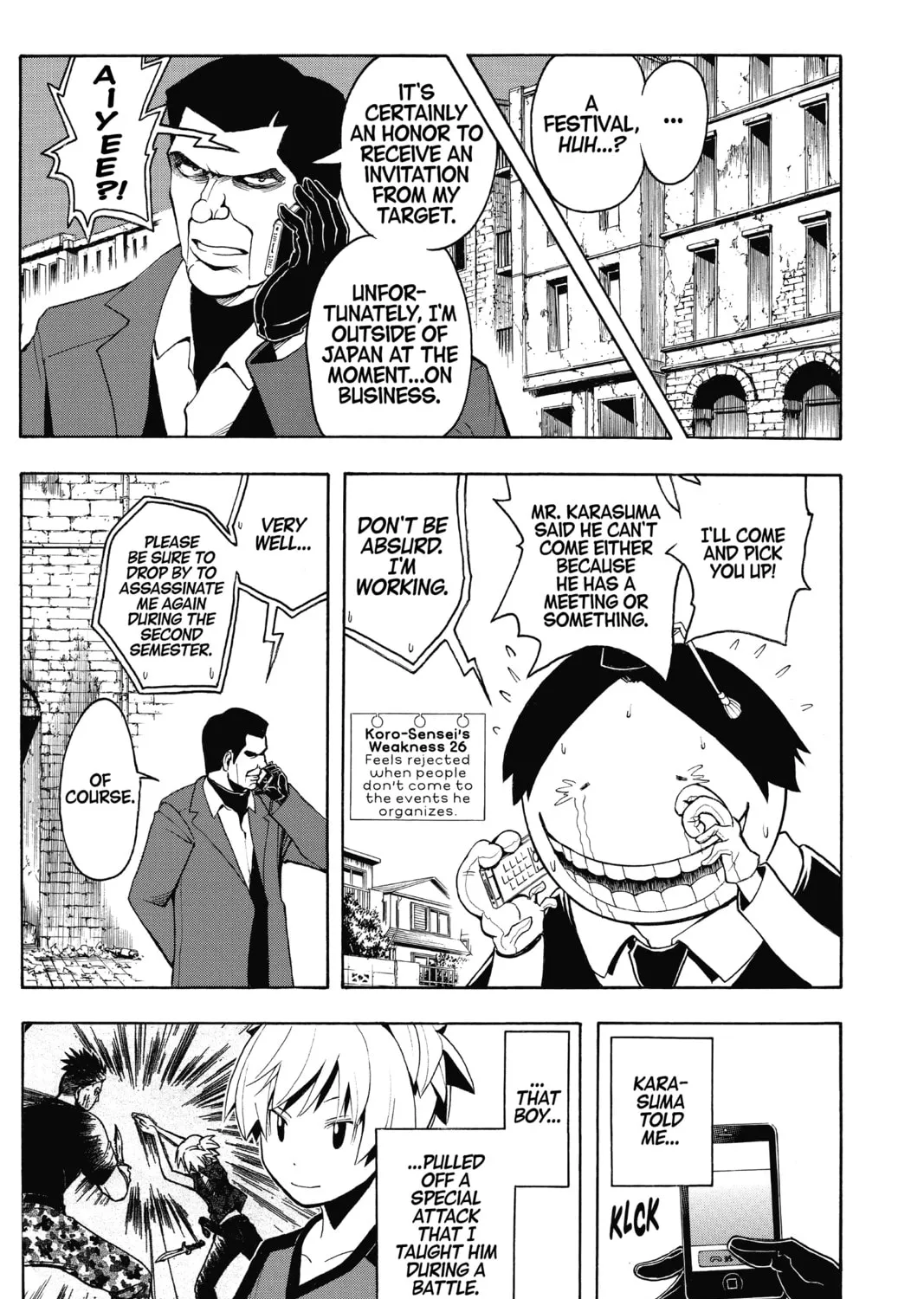 Read Assassination Classroom Manga Online