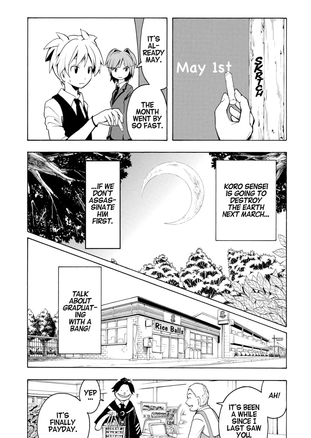 Read Assassination Classroom Manga Online