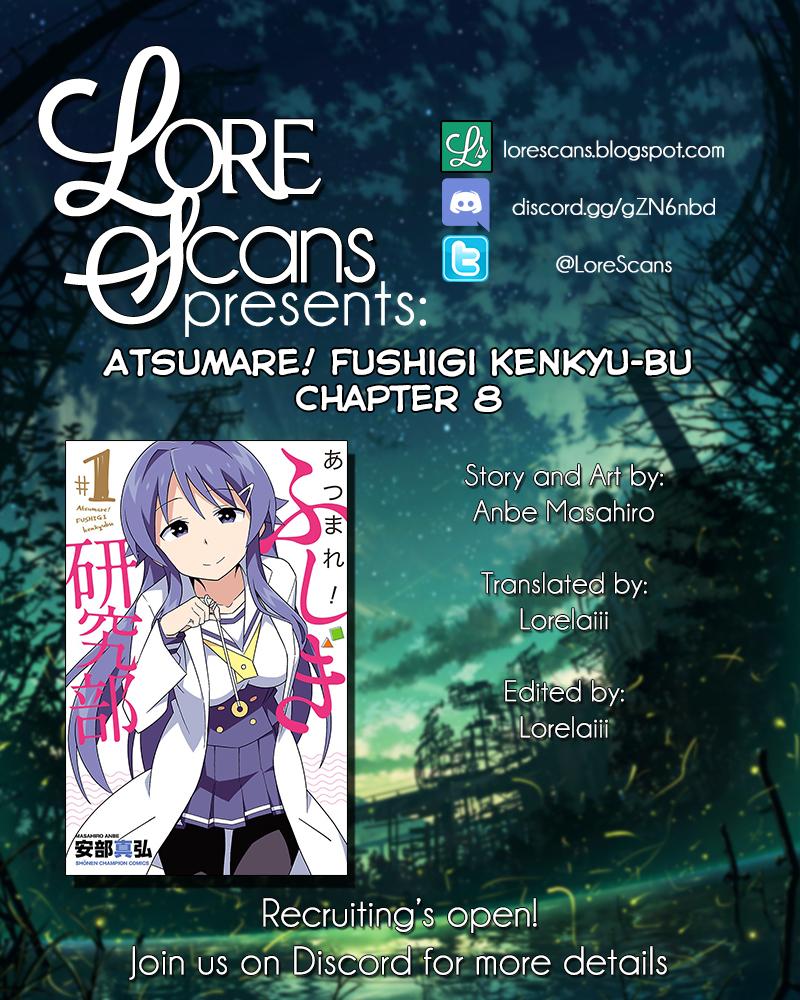 Read Atsumare! Fushigi Kenkyu-bu Manga Online