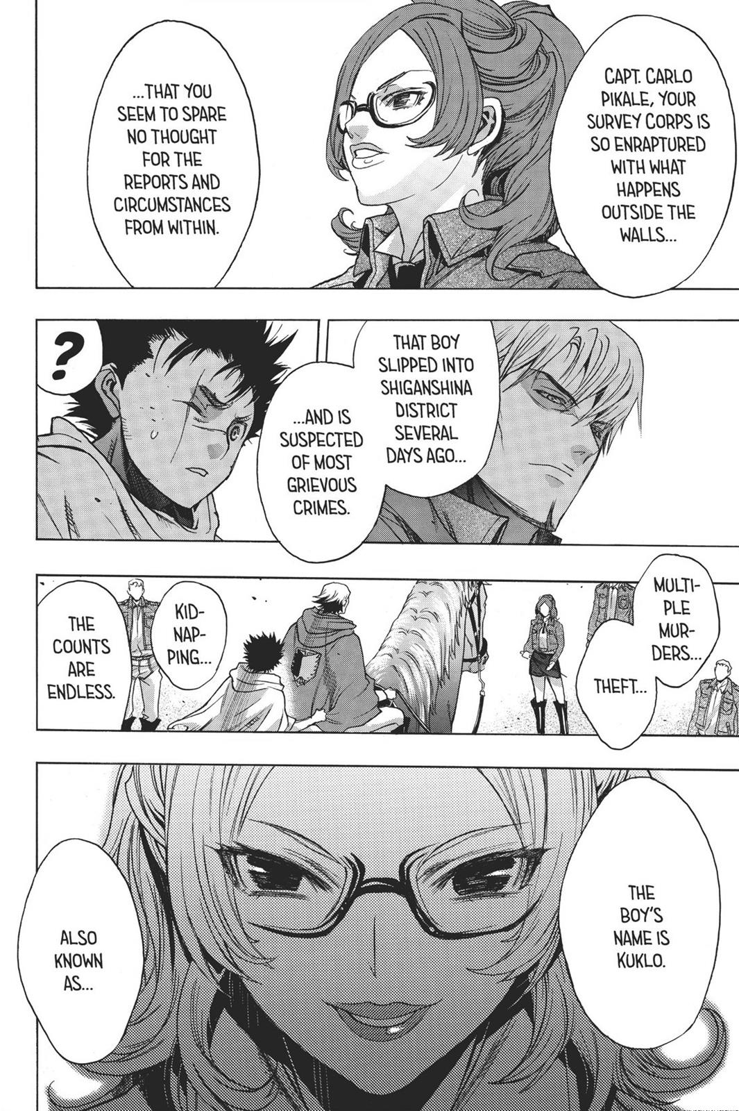 Read Attack on Titan - Before the Fall Manga Online