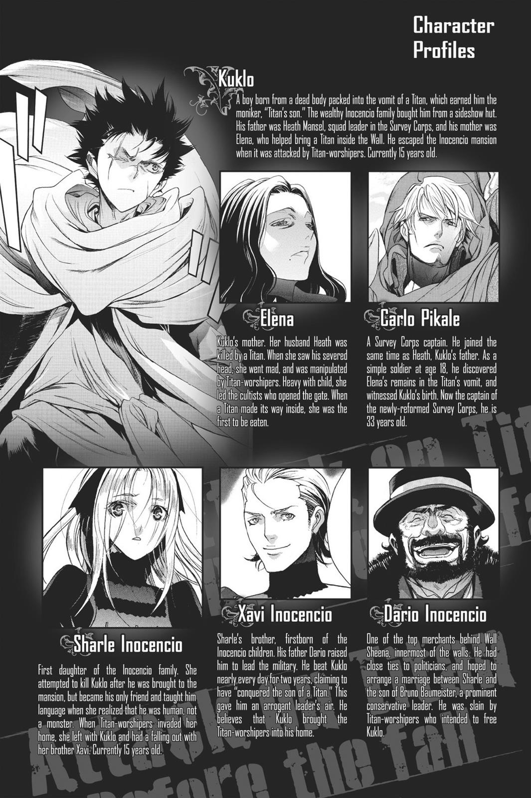 Read Attack on Titan - Before the Fall Manga Online