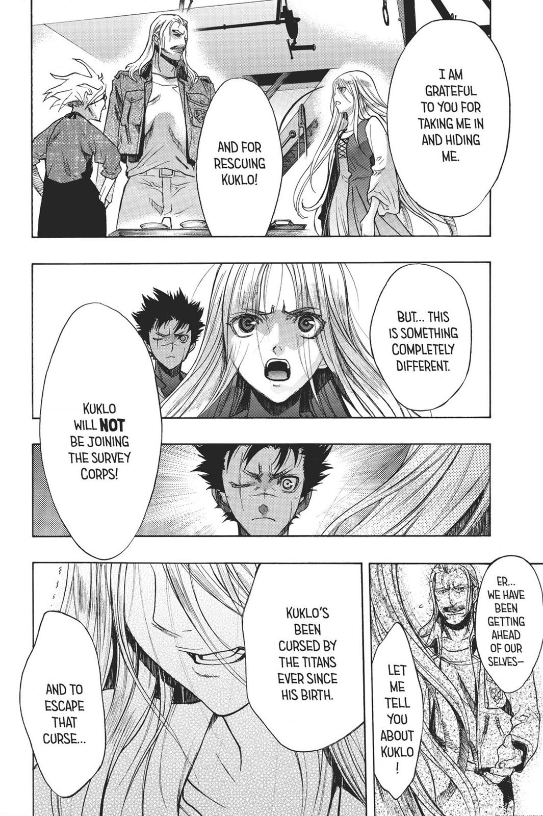 Read Attack on Titan - Before the Fall Manga Online