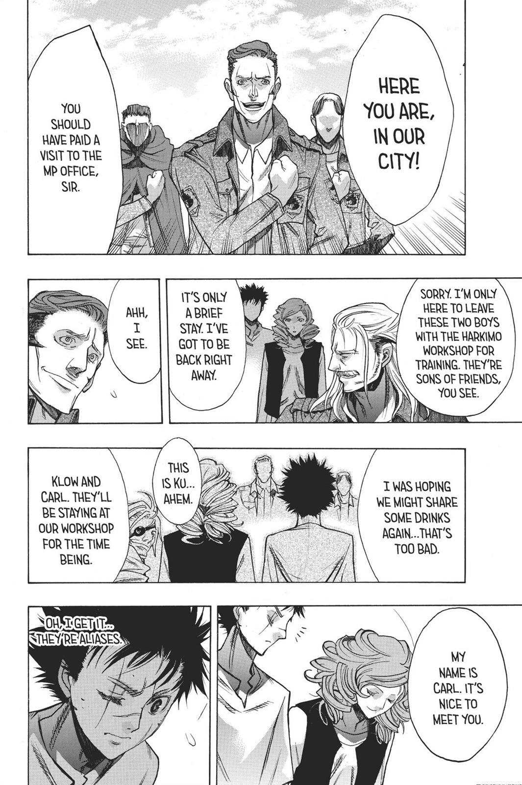 Read Attack on Titan - Before the Fall Manga Online