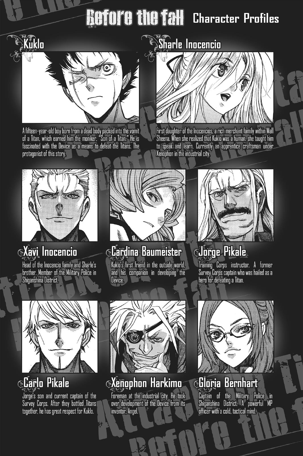 Read Attack on Titan - Before the Fall Manga Online