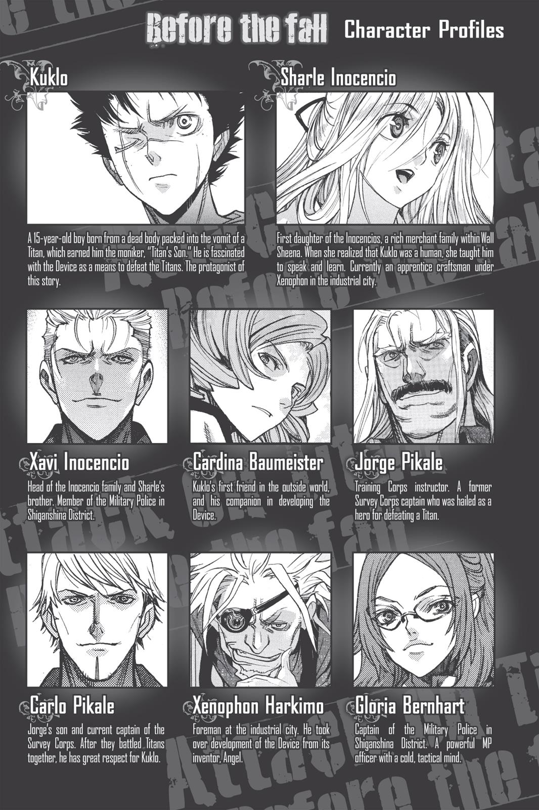 Read Attack on Titan - Before the Fall Manga Online