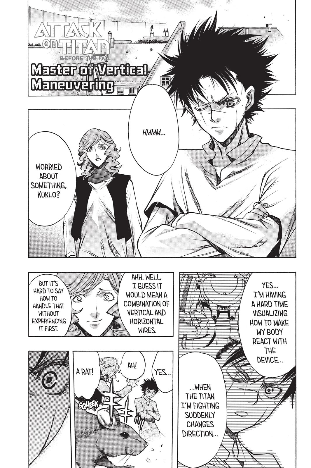Read Attack on Titan - Before the Fall Manga Online